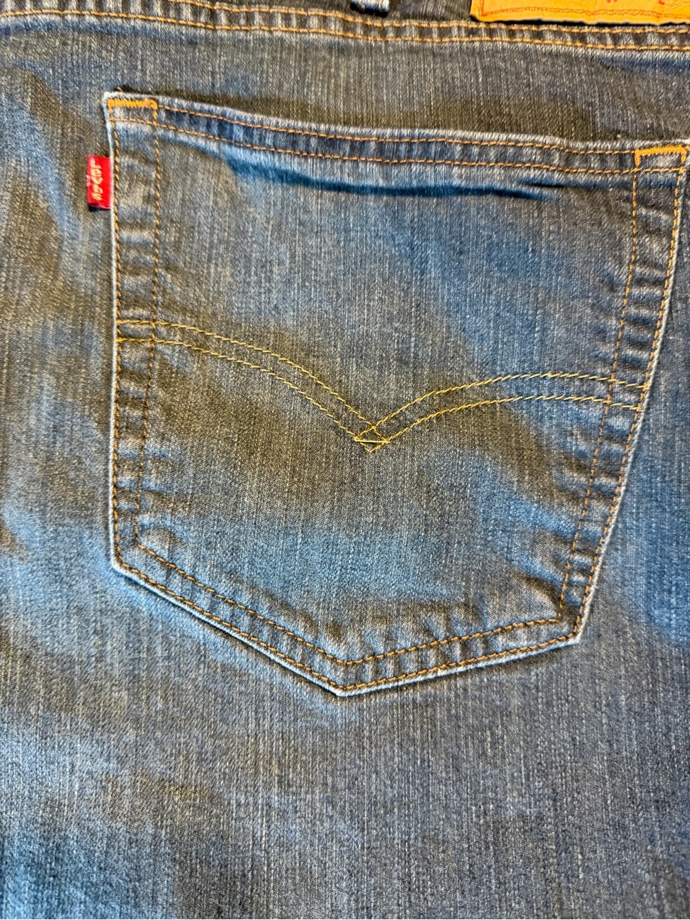 Levi Strauss 541 Men's Jeans 48x30, Dark Blue Denim - Picture 2 of 9